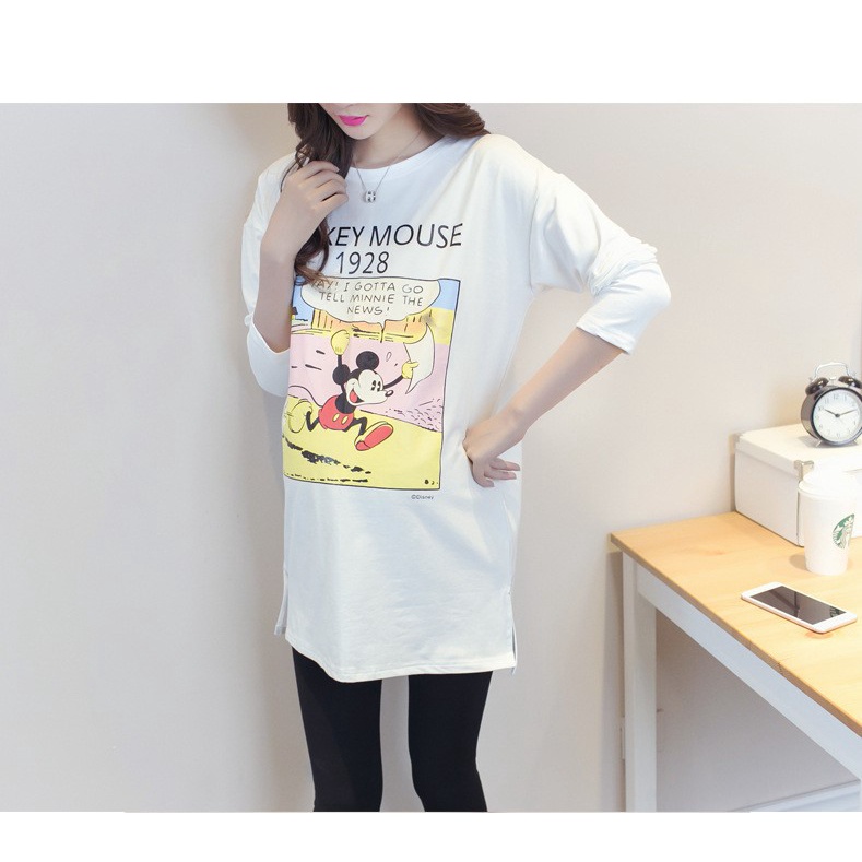 SALE SỐC CHẤT SIÊU DÀY SIÊU ĐẸP Áo Nỉ Dày Hình Dễ Thương Dài Tay AB277