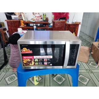 Lò vi sóng có nướng sharp r-g52xvn-st 25 lít