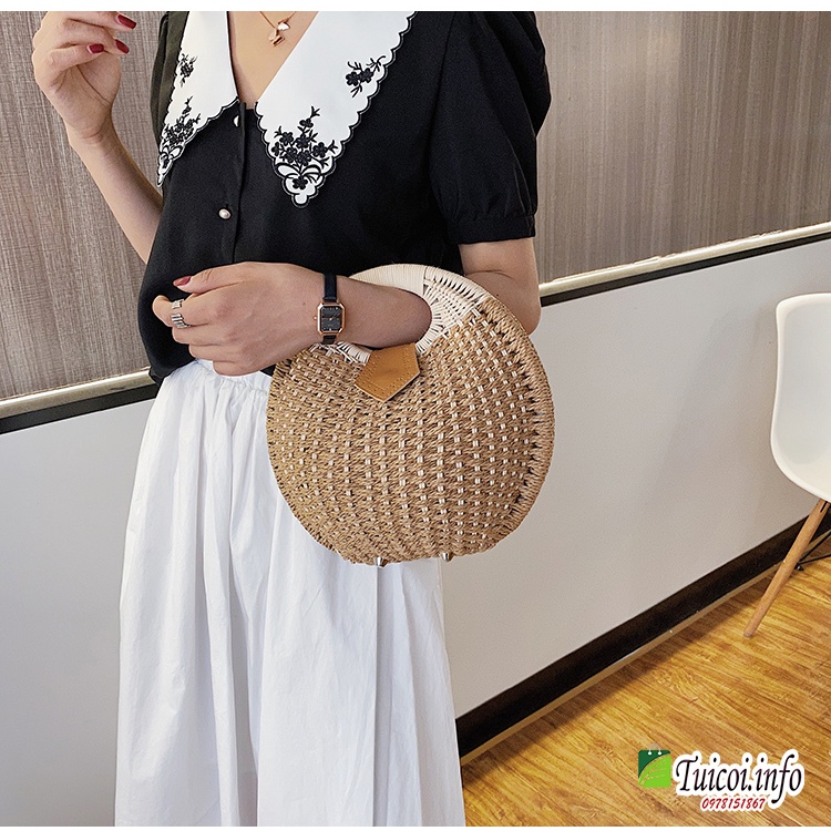 Túi cói hình quả trứng