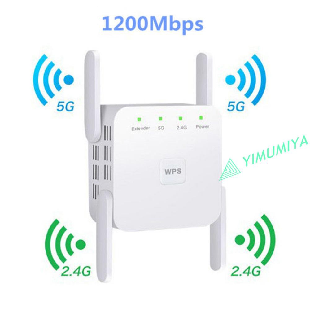 Bộ Khuếch Đại Sóng Wifi 4 Kênh Yi Eu 2.4ghz 5.8ghz 1200mbps | BigBuy360 - bigbuy360.vn