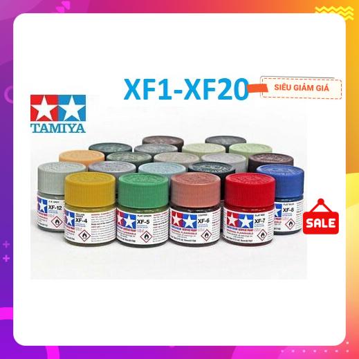 Sơn Acrylic XF1-XF20 Tamiya Gốc nước 10ml - GDC