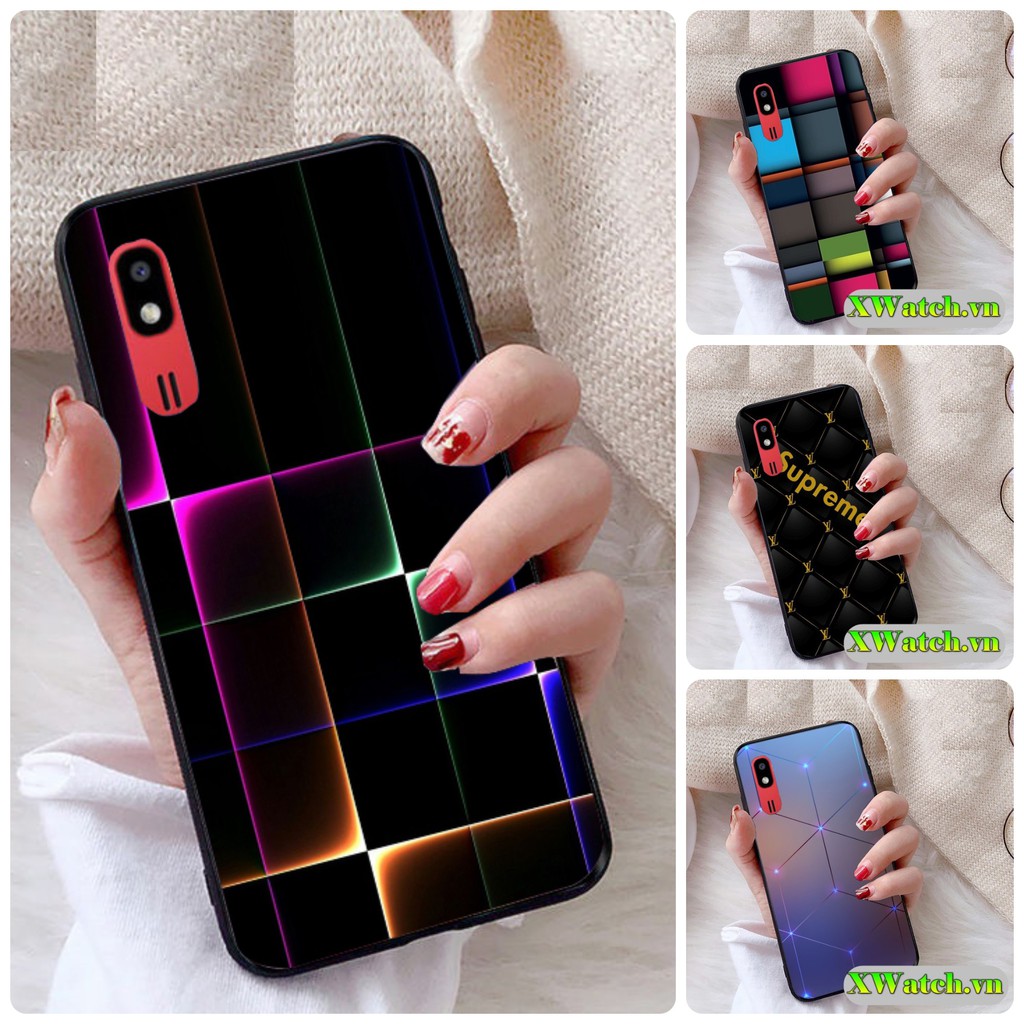 Ốp lưng phủ bóng SamSung Galaxy A13 A23 A02 / M02 / A52 / A72 họa tiết 3D P1
