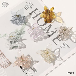 Kep tóc, kẹp càng cua hình cánh bướm trong suốt cao cấp Orin K1290