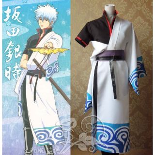 [Hàng Order] Trang phục đồ cosplay Gintoki Gintama linh hồn bạc