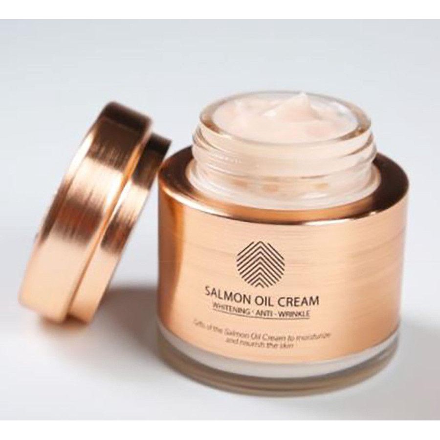 CRE8SKIN Kem Dưỡng Cá Hồi 80g Salmon Oil Cream Sản Xuất Tại Hàn Quốc