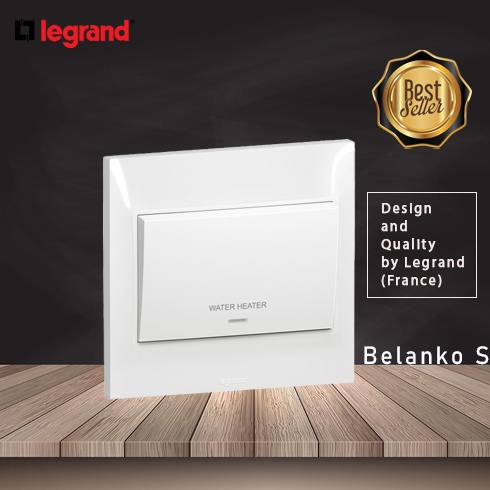 Công tắc cao cấp dành cho máy nước nóng "Water Heater" | Legrand 617672