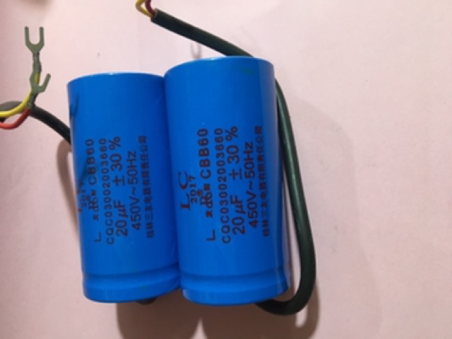 Tụ khởi động mô tơ 450vac - 20uf, 30uf, 40uf, 100uf, 150uf, 200uf, 300uf, 400uf