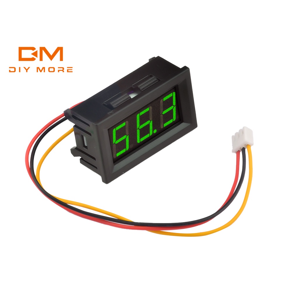 Vôn kế DIYMORE DC 0~99.9V 0.56inch cao cấp tiện lợi