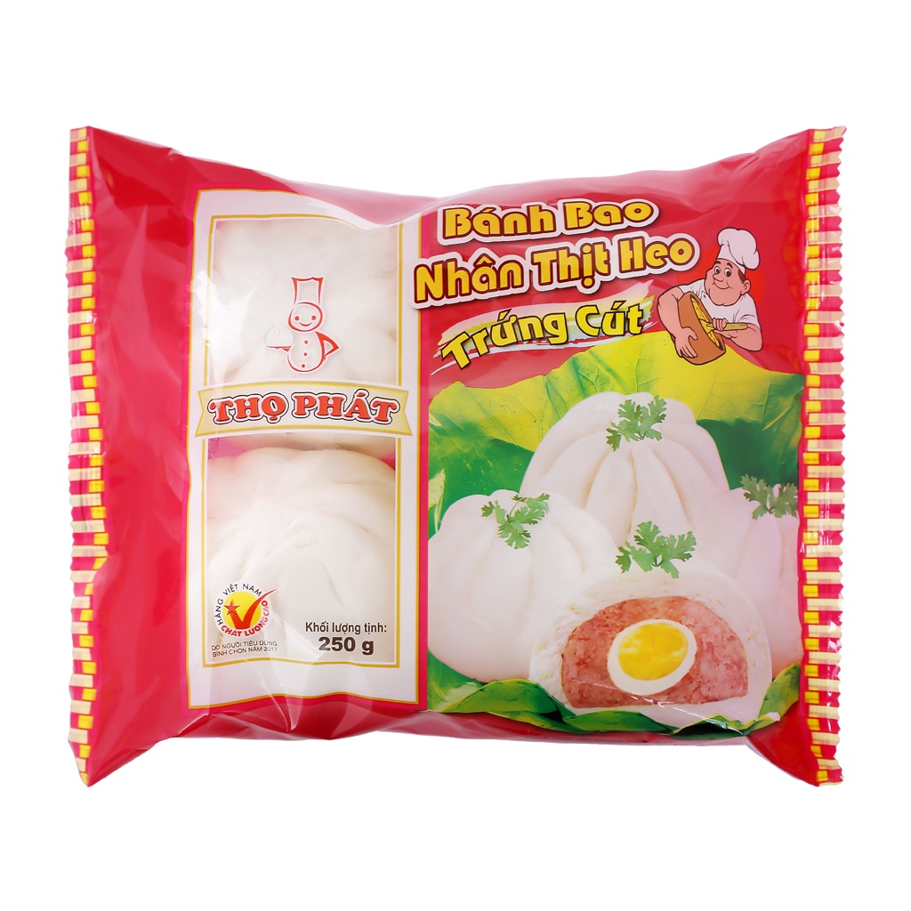 Bánh bao nhân thịt trứng cút, trứng muối
