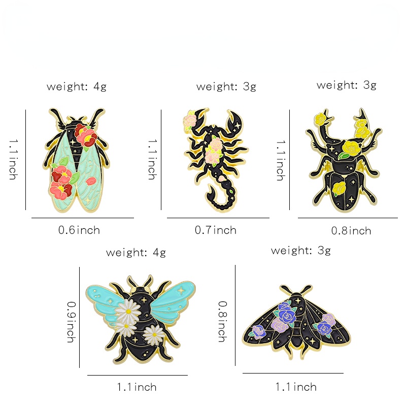 Ghim Cài Áo Hình Chú Ong Hoạt Hình Sáng Tạo