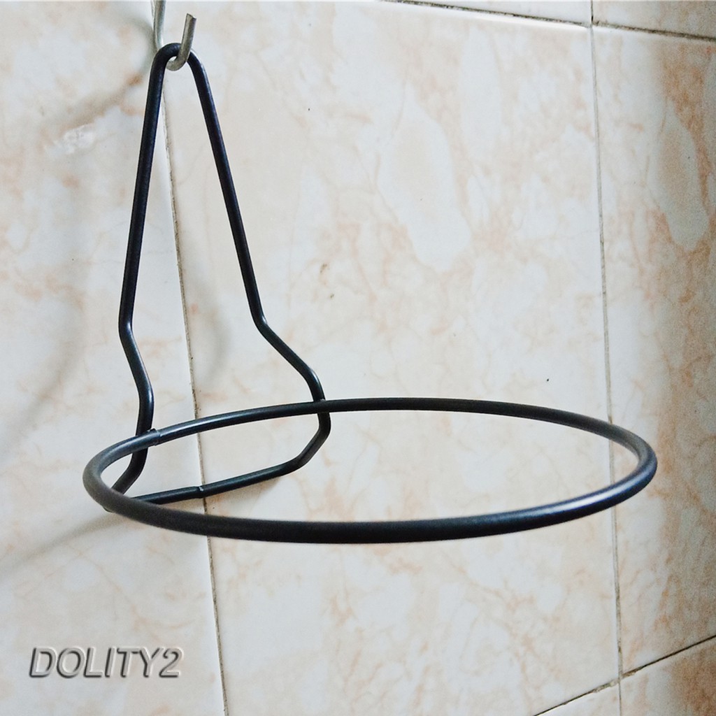 [Dolity2] Giá Đỡ Chậu Cây Gắn Tường 15cm Bằng Sắt