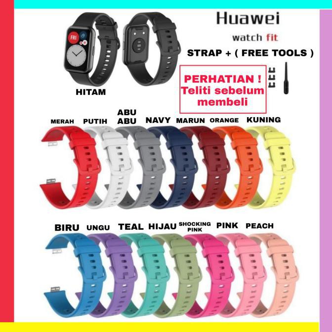 Dây Đeo Đồng Hồ Thông Minh Huawei Watchfit Màu Trắng