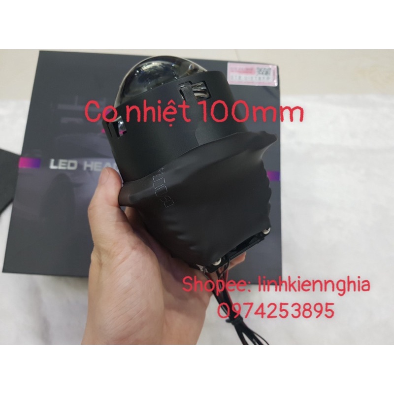 Gen co nhiệt phi 100_ống co nhiệt 100mm bọc bi cầu titanblack