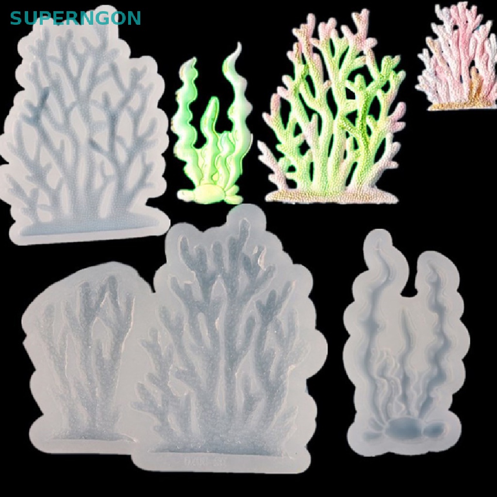 Khuôn Silicone Làm Bánh Hình San Hô Xinh Xắn