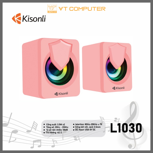 Loa Máy Tính / Kisonli / L1030 / L6060 / Bảo Hành 12 Tháng
