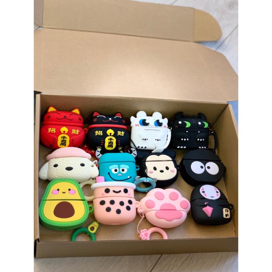 (TẶNG QUÀ - TẶNG 1 ỐP BẤT KÌ ) Case Airpods 3 - Ốp Airpods 3 - Tổng hợp các mẫu hoạt hình đáng yêu