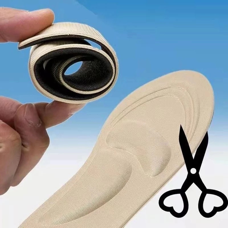Cặp Đệm Lót Giày 4D Hỗ Trợ Chỉnh Hình Bàn Chân Phẳng