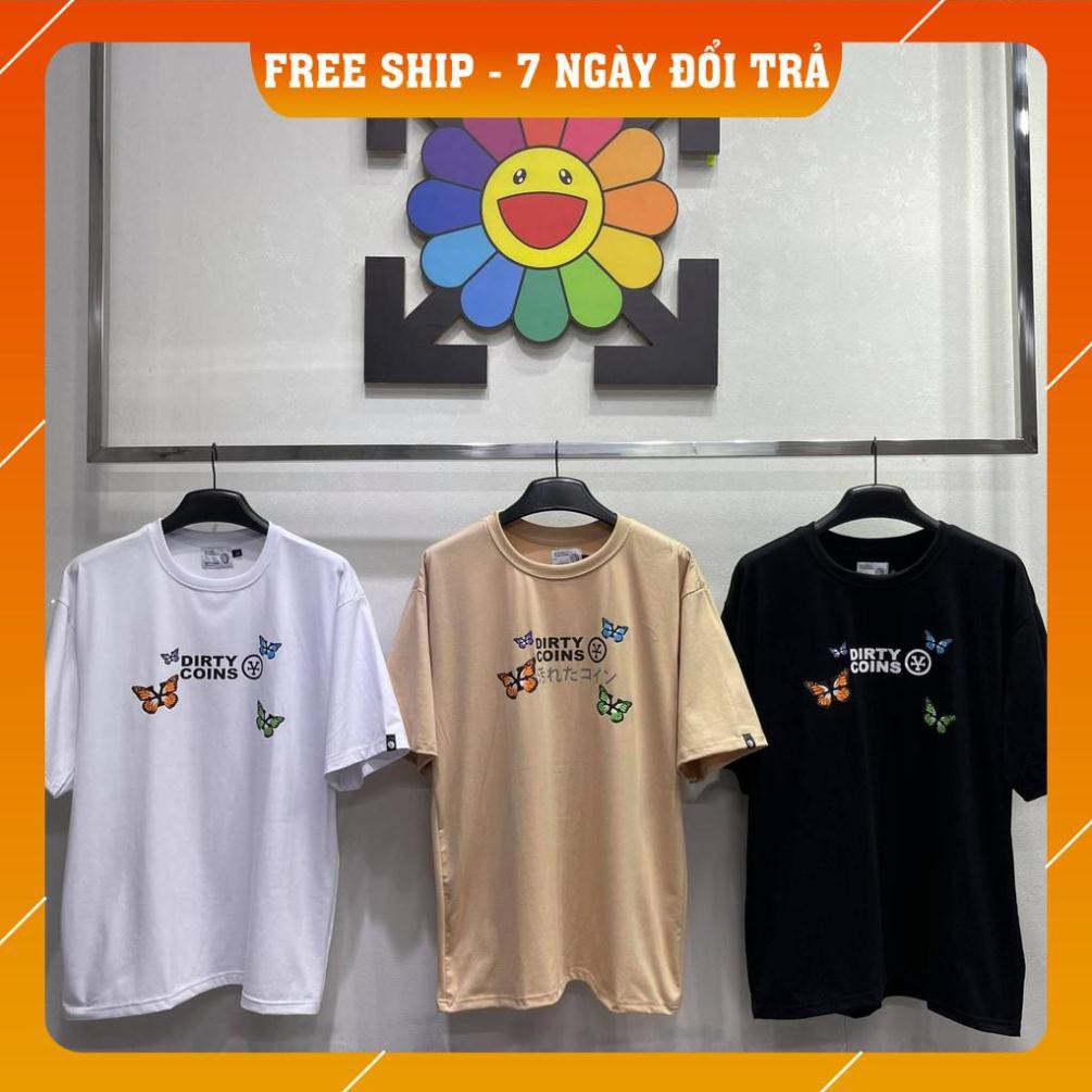 Áo thun tay lỡ form rộng nam nữ dirty coins cotton full tag | BigBuy360 - bigbuy360.vn