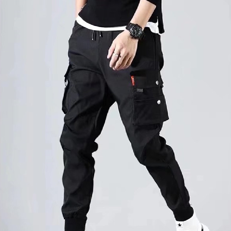 Quần Dài Có Túi Phong Cách hip hop Thời Trang Hàn Quốc