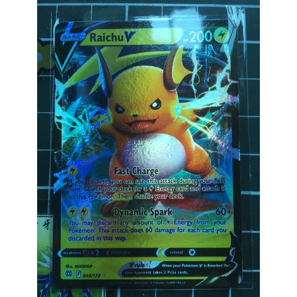 Thẻ Bài Pokemon Pikachu V,Vmax