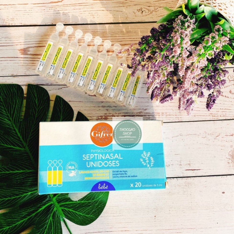 Muối tép xanh, muối tép vàng Gifrer vỉ 20 tép