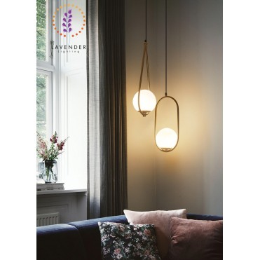 Đèn thả quả cầu moonlight cao cấp.hình giọt nước