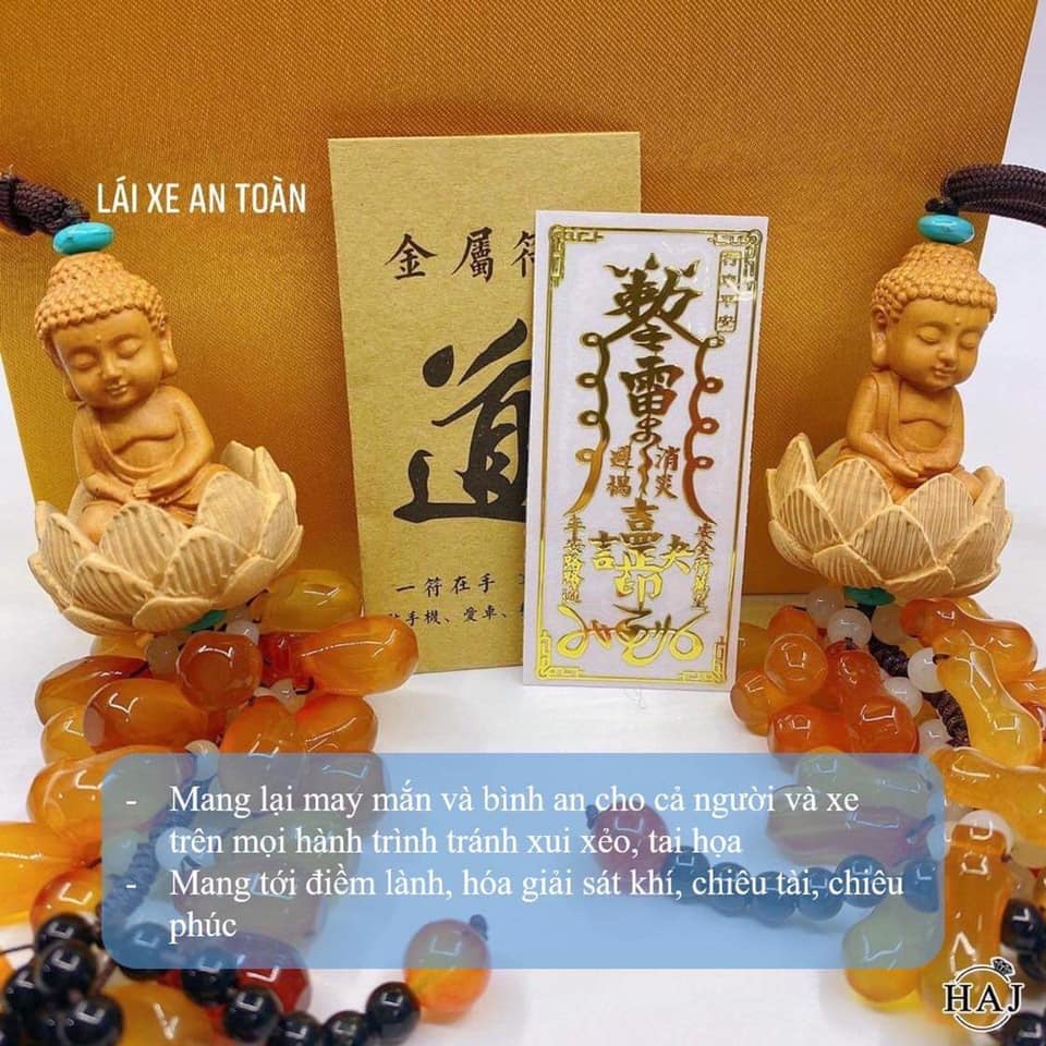 Miếng Dán Điện Thoại Tài Lộc LÁI XE AN TOÀN Đẹp Lung, Linh Phù Hợp Các Loại Điện Thoại, Laptop, Bỏ Ví