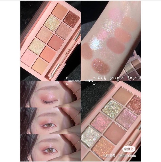 Bảng màu mắt Clio Street Pastel
