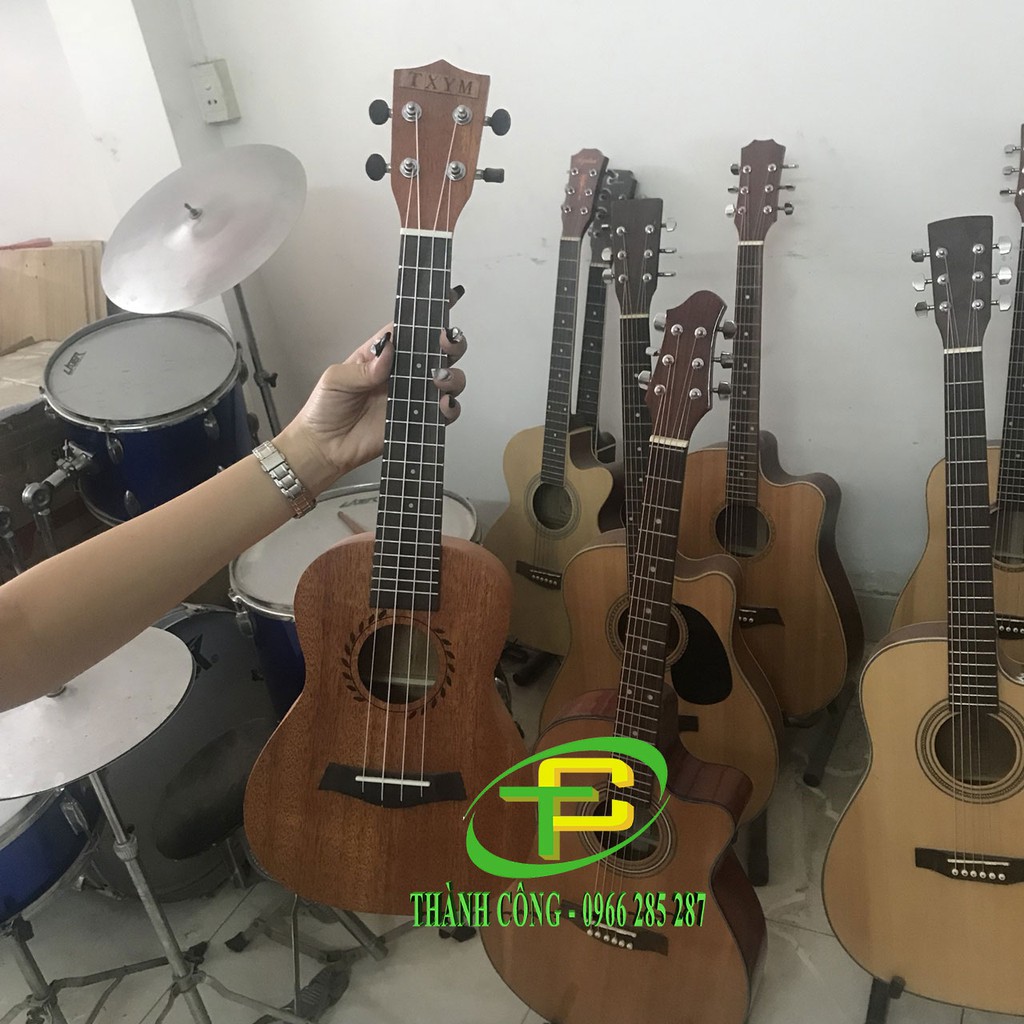 Đàn ukulele concert Size 23 tặng kem bao đàn, phím gãy