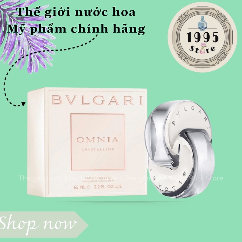 Chai Xịt Mẫu Thử Nước Hoa Nữ Bvlgari Omnia Crystalline Test 10ml/20ml Spray / Chuẩn Authentic [𝙈𝙖𝙨𝙝𝙞𝙥𝙖𝙩𝙚]