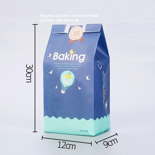 [FREESHIP❤️] Combo 500 túi đựng bánh mì hoa cúc dọc)