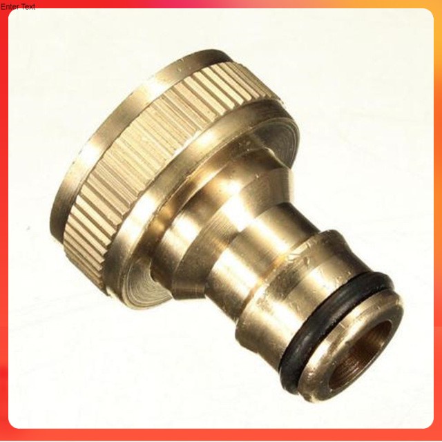 Khớp nối đồng đầu vào cho máy xịt rửa thay thế đầu nhựa truyền thống bằng đồng 100% hàng cao cấp dùng la phê