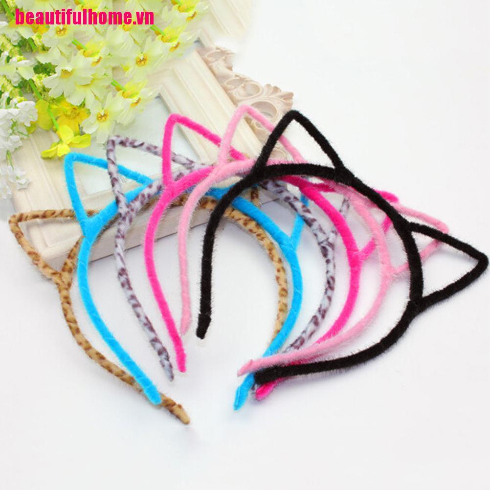 Băng Đô Tai Mèo Nhiều Màu