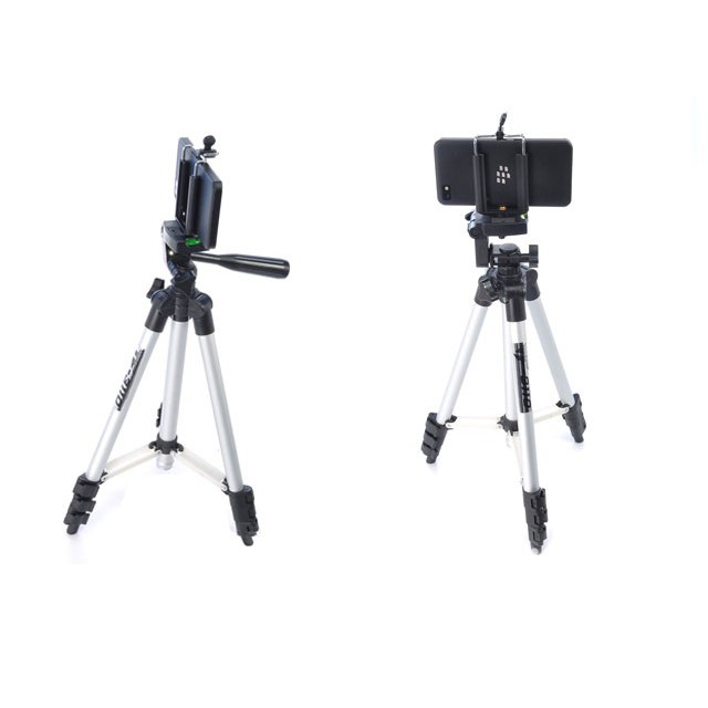 Chân Giá Đỡ Điện Thoại Máy Ảnh Tripod TF-3110 - Tặng Kèm Kẹp Điện Thoại