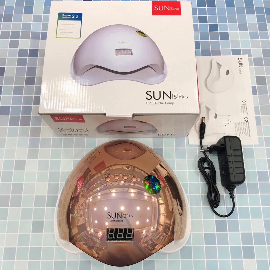 Máy Hơ Sun 5 PLUS Tráng Gương UV LED Tem Xanh [Có Bảo Hành]