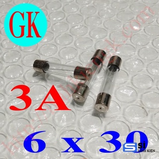 Cầu chì ống 3A kích thước 6x30
