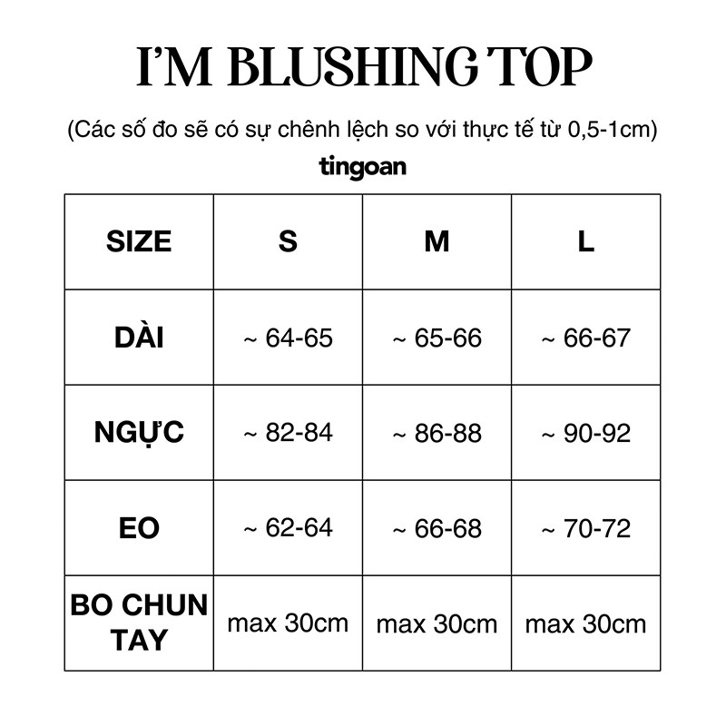 Áo babydoll cổ vuông gấm trắng tingoan I’M BLUSHING TOP/WH