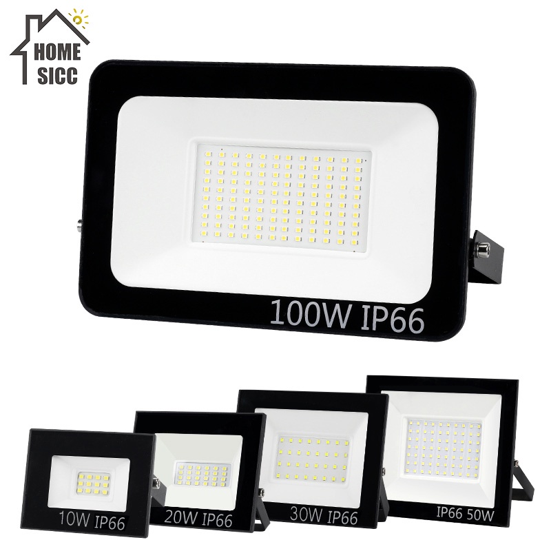Đèn LED chiếu sáng ngoài trời 10W 20W 30W 50W 100W 220V 240V chống nước IP66