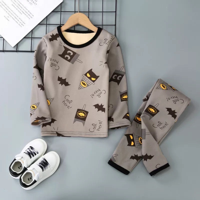 Bộ nỉ lót lông cho bé