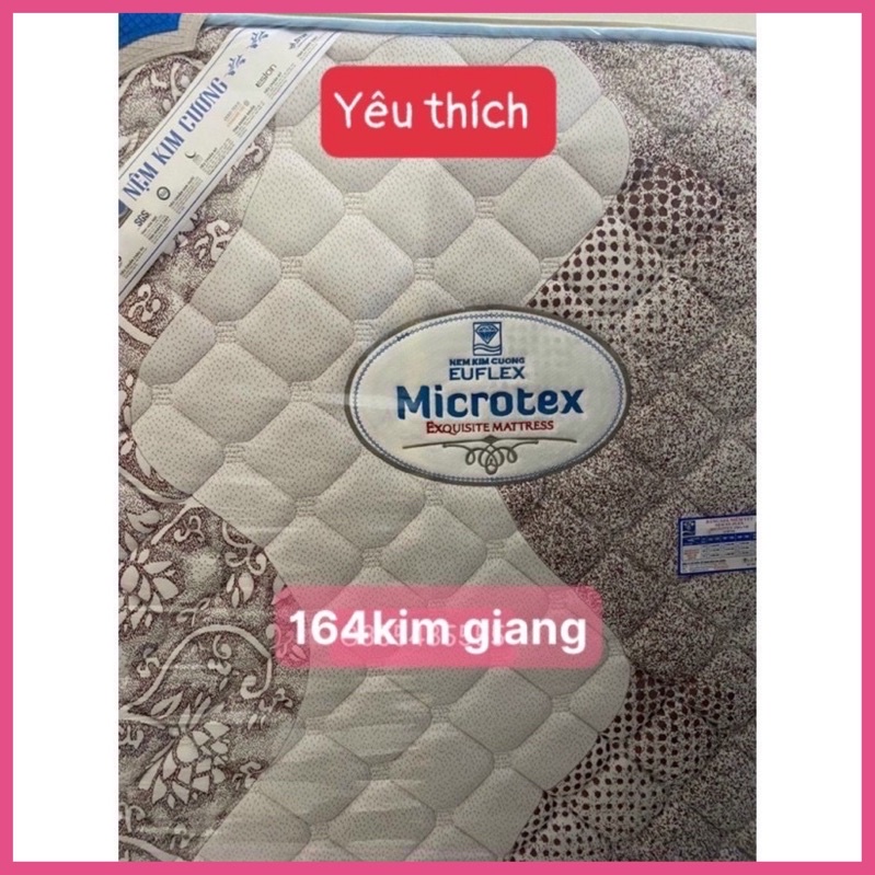 Đệm Cao Su Non microtex EU cân bằng nhiệt _kim cương loại tốt