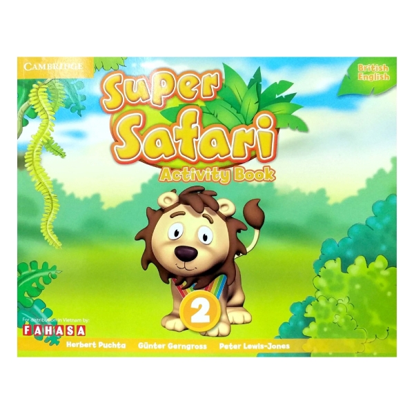 Sách - Super Safari Level 2 Activity Book - FAHASA Reprint