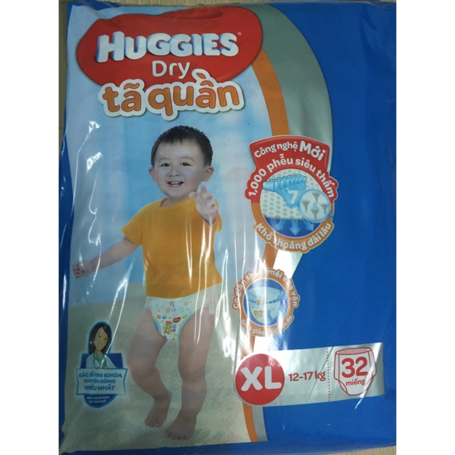 Bỉm quần Huggies XL32 ( giá sỉ )
