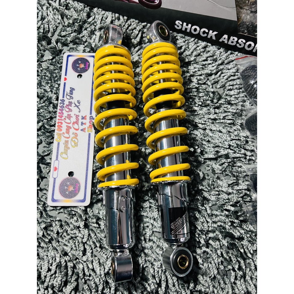 &quot;Phuộc sau TAKEGAWA dành cho xe Wave, dream/Future/Fuled Sirius jupiter 5 màu sắc nét&quot;