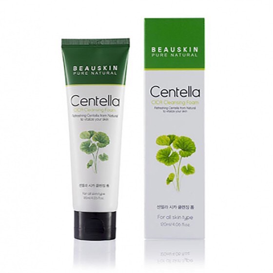 Sữa rửa mặt kháng khuẩn Beauskin Centella Cica Clearsing Foam