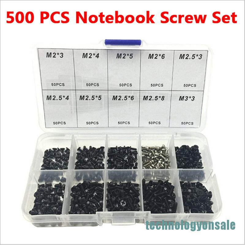 Bộ 500 Ốc Vít Đặc Biệt M2.3 M3 Cho