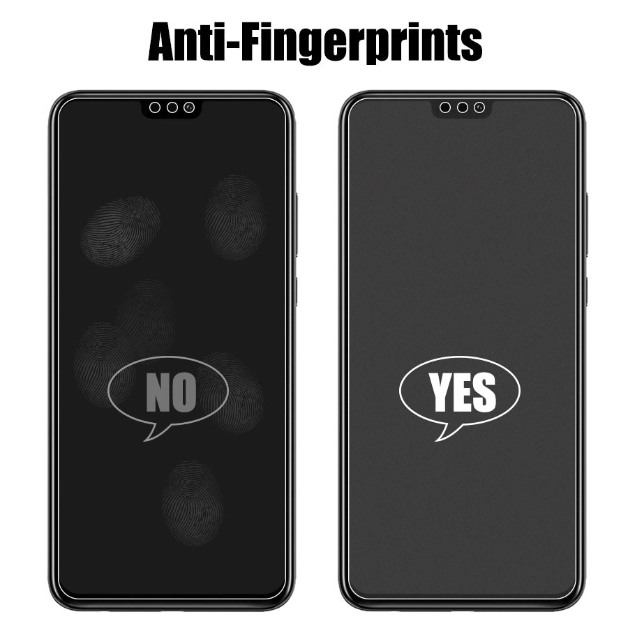 Kính cường lực Chống Vân Tay Cho Huawei P40 P20 P30 Nova 3 3i 5t 7i 7 Se Y9 Prime 2019 Y9S Y7P Y5P Y6P Honor 8x