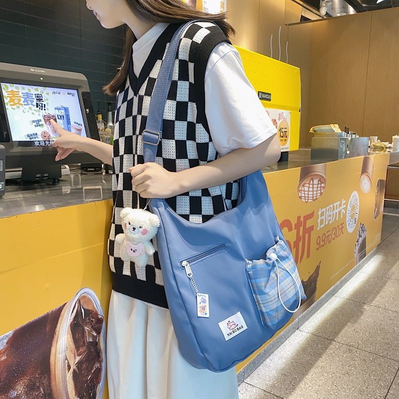 Túi đeo vai ENVIROSAX vải canvas cỡ lớn thiết kế dễ thương cho nữ