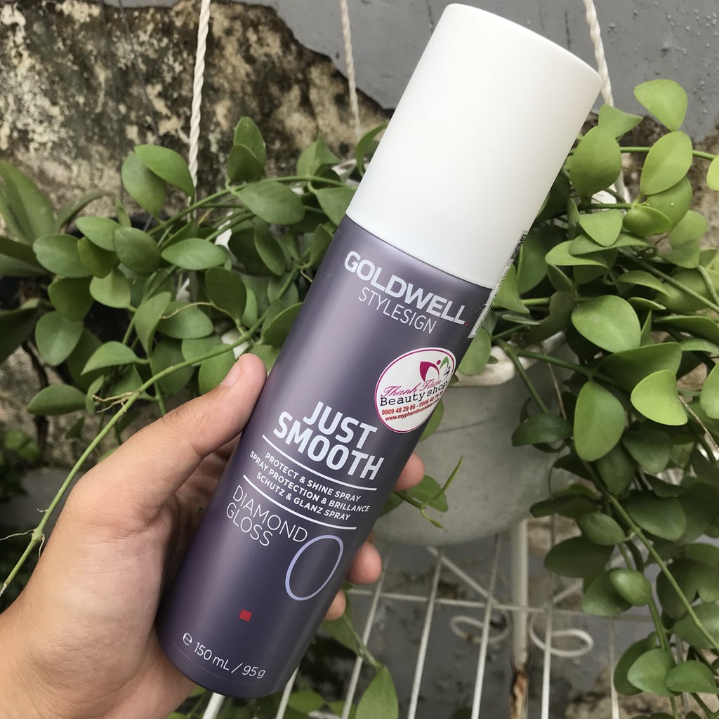 Xịt siêu mịn tạo độ bóng lâu dài Just Smooth Diamond Gloss Goldwell 150ml