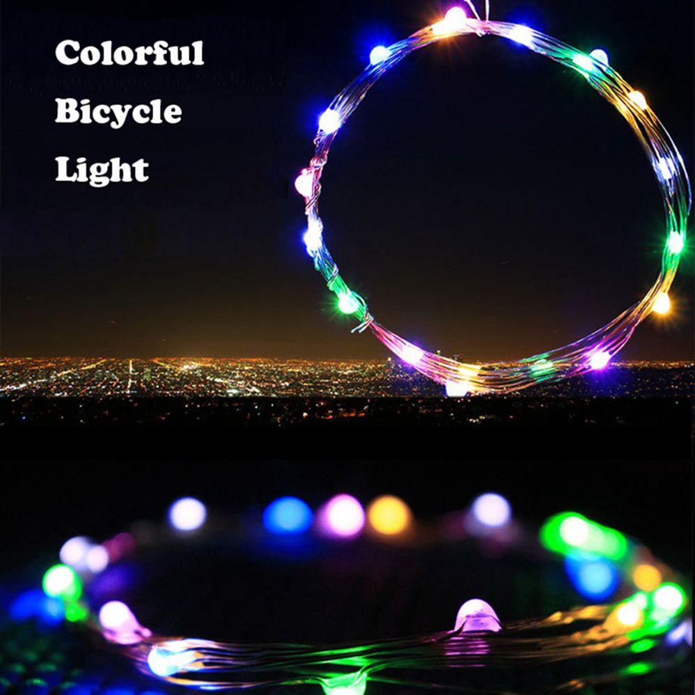 Danilo Đèn LED Nhiều Màu Gắn Căm Xe Đạp