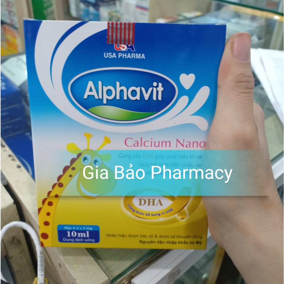 ALPHAVIT CALCIUM NANO tăng cường canxi cho hệ xương chắc khỏe